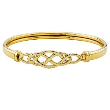 9ct gold 6.9g Hook Bangle